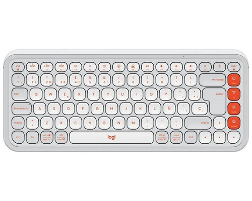 Teclado logitech pop icon keys inalambrico-MR20 Teclado logitech pop icon keys inalambrico