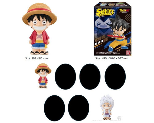 Sofbits one piece 1 unidad aleatoria-MR1 Sofbits one piece 1 unidad aleatoria