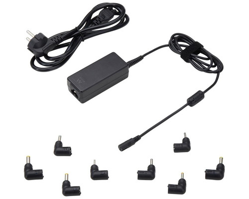 EWENT Cargador Autom Univer. Notebook 45W 8 Puntas