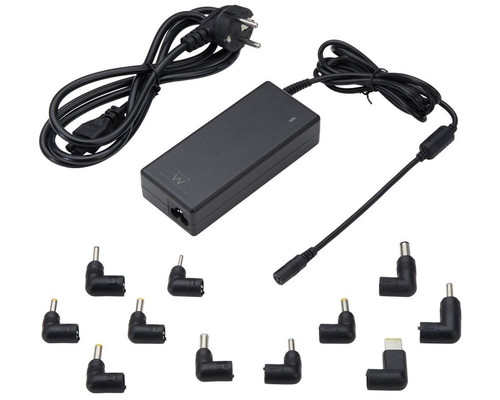 EWENT Cargador Autom. UniverNotebook 90W 11 Puntas