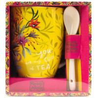 Taza con cuchara enesco you are-1MR Taza con cuchara enesco you are