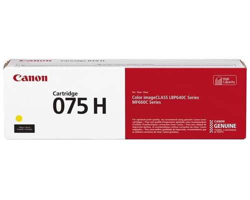 Toner canon 075 h amarillo cl-MR21 Toner canon 075 h amarillo cl
