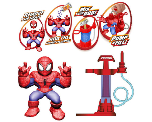 Goo jit zu hero creator spiderman-MR5 Goo jit zu hero creator spiderman