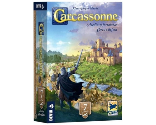 Juego mesa carcassonne asedios y fortalezas