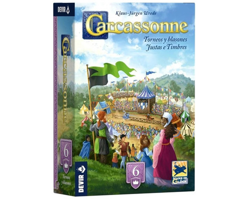Carcassonne torneos blasones exp6-MR3 Carcassonne torneos blasones exp6