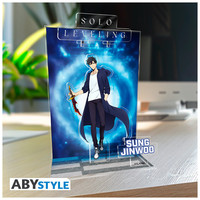 Figura acr&iacute;lica solo leveling diorama jinwoo