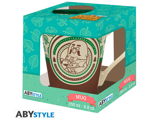 Taza abystyle animal crossing brewster