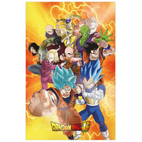 Poster 3d 58x38cm universal survival heroes