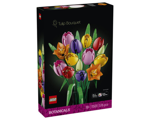 Lego botanicals ramo tulipanes