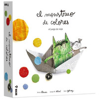 Juego mesa el monstruo colores