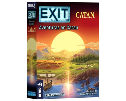 Juego mesa exit: aventuras en catan