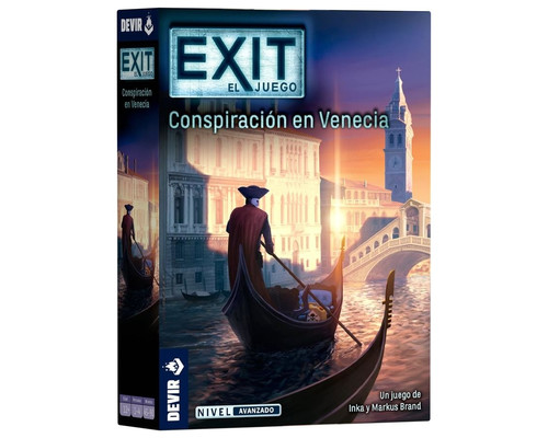 Juego mesa exit: conspiración en venecia-MR2 Juego mesa exit: conspiración en venecia