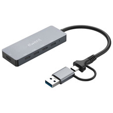 HUB EWENT EW1151 USB-C USB-A 4 PUERTOS 10GBPS-DI5 HUB EWENT EW1151 USB-C USB-A 4 PUERTOS 10GBPS