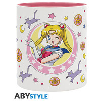 Taza sailor moon luna y patch