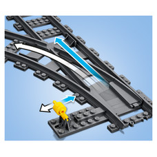 Lego vías cambios de agujas-MR3 Lego vías cambios de agujas
