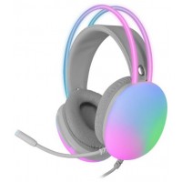 MARSGAMING Auriculares MH-GLOW PC/Ps4-5/xbox White