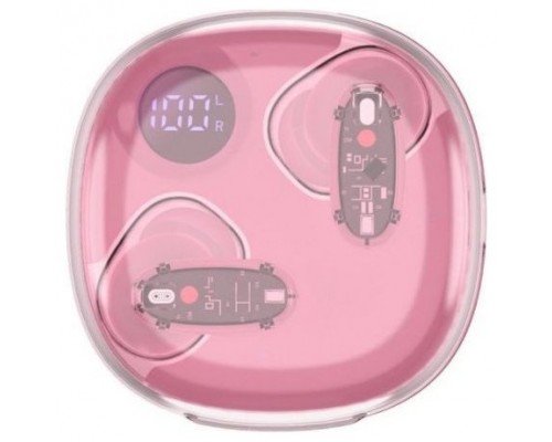 AURICULAR GAMING BLUETOOTH MHIB2 SEMI-TRANSPARENTE ROSA MARS GAMING