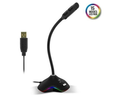 Spirit of Gamer Microfono Eko 300 Negro-IA3 Spirit of Gamer Microfono Eko 300 Negro