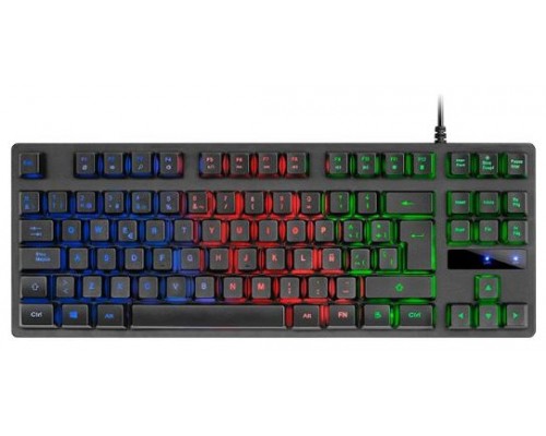 MARS GAMING Teclado MK02 H-MECHANICAL RED Black