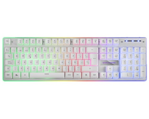 MARS GAMING Teclado MK220 Frgb H-Mech white