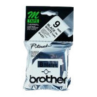 Cinta laminada brother mk221bz 9mm x-2MR Cinta laminada brother mk221bz 9mm x