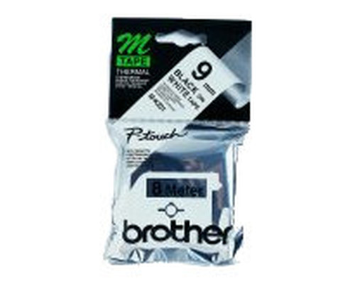 Cinta laminada brother mk221bz 9mm x-MR2 Cinta laminada brother mk221bz 9mm x