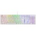 MARS GAMING Teclado MK422 switch Blue,White