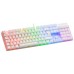 MARS GAMING Teclado MK422 switch Blue,White