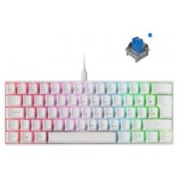 MARS GAMING Teclado mini MKMINI White