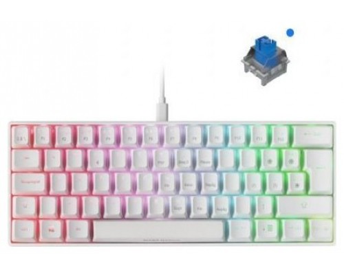 MARS GAMING Teclado mini MKMINI White