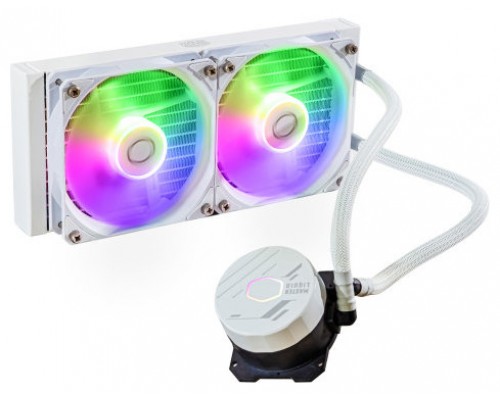 REFRIGERACION LIQUIDA CPU COOLER MASTER 240L CORE ARGB WHITE