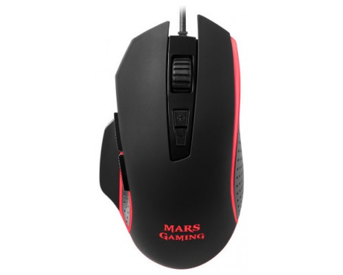 MarsGaming MM018 Ratón 4800DPI RGB SW 8 botones