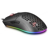 Mars Gaming MMAX Ratón Ultraligero 12400DPI Negro