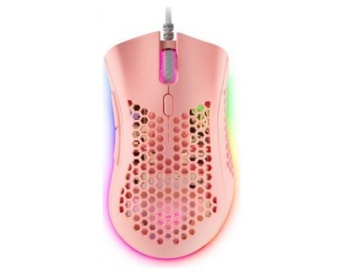 RATON OPTICO MMEX RGB ROSA MARS GAMING