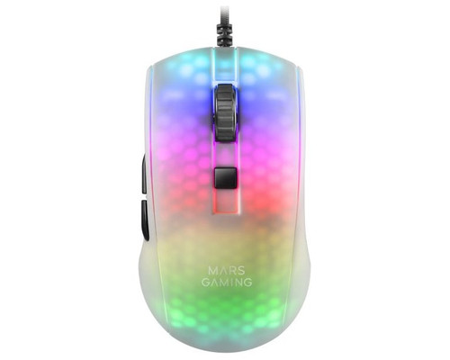 Raton mars gaming rgb mmr translucido