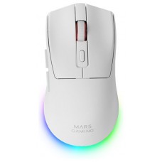 RATON OPTICO MMT3 RGB BLANCO MARS GAMING