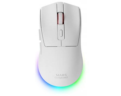 RATON OPTICO MMT3 RGB BLANCO MARS GAMING