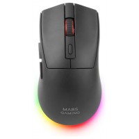 RATON OPTICO MMT3 RGB NEGRO MARS GAMING