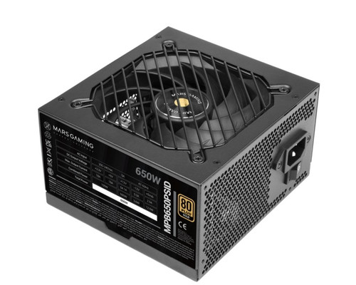 FUENTE ALIM. 650W SI 80+ MARS GAMING-AA10 FUENTE ALIM. 650W SI 80+ MARS GAMING