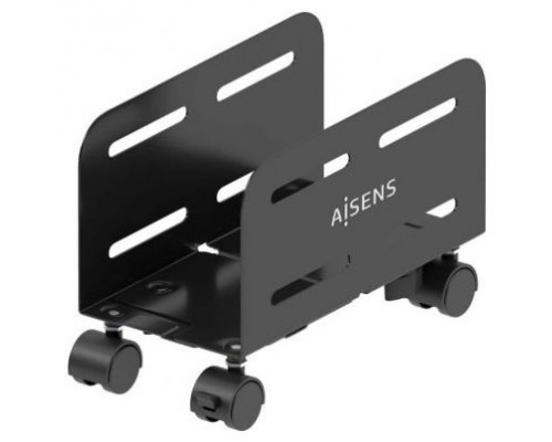 SOPORTE AISENS CPU METALICO AJUSTABLE DE SUELO NEGRO