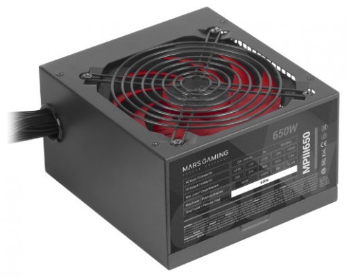 FUENTE DE ALIMENTACION TACENS MARS GAMING MPIII 650W. EFICIENCIA 85%  PFC ACTIVO VENT 12·