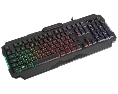 Mars Gaming MRK0 Tec. Gaming 3 Modos RGB Rainbow