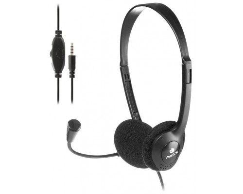 AURICULAR MS 103 MAX + CONTROL VOLUMEN NEGRO NGS