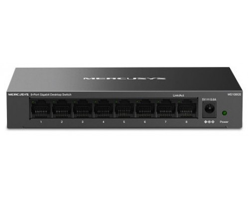 SWITCH NO GESTIONABLE MERCUSYS MS108GS 8P 10·