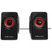 Mars Gaming Altavoces 2.0 MS1 negro/rojo