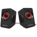 Mars Gaming Altavoces 2.0 MS1 negro/rojo