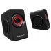 Mars Gaming Altavoces 2.0 MS1 negro/rojo