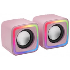 MARS GAMING Altavoces MSCUBE Premium 8W Pink