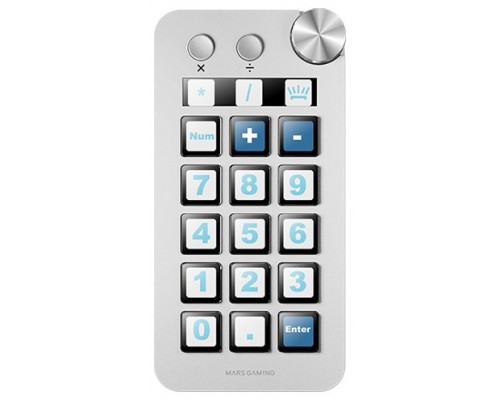 PLATAFORMA DE CONTROL DELGADA MSD-NEO BLANCO MARS GAMING