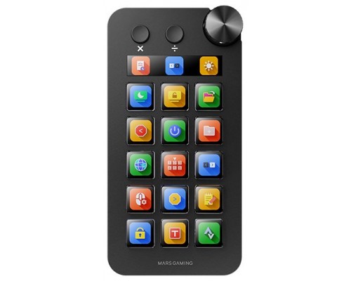 PLATAFORMA DE CONTROL DELGADA MSD-NEO NEGRO MARS GAMING